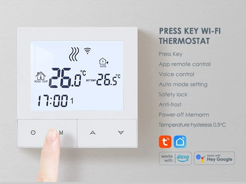 TDS72 press button thermostat TDS72 press button thermostat