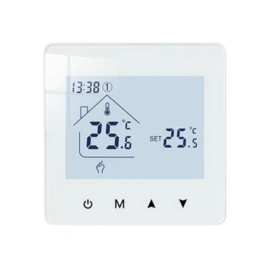 BOT-R6W Kabelgebundener Thermostat für Kombikessel mit Batterie und USB-Stromversorgung